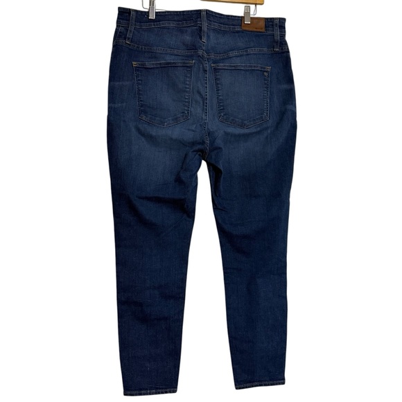 Madewell Curvy High-Rise Skinny Denim Jeans Sz34 Stretch/ Comfy - Picture 6 of 16